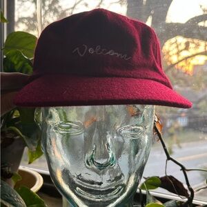 Volcom Maroon Wool Cap